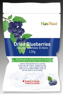 蓝莓包装示意
